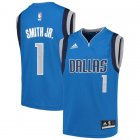 Camiseta Dennis Smith Jr 1 Dallas Mavericks adidas Azul Nino